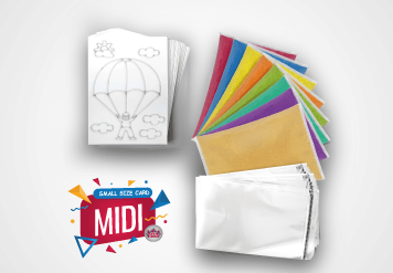 Midi Sand Art Kit - Small Size Sand Painting Card